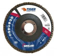 Weiler Abrasives 50538 - Flap Disc - Tiger Ceramic