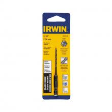 Irwin 4935634 - IRWIN Black Oxide Hex Shank Drill Bit, 3/32-Inch