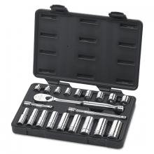 Apex 80557 - GEARWRENCH Surface Drive Socket Sets With 84 Tooth Ratchet